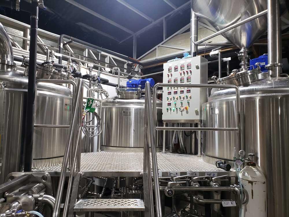 1800L Three Vessel Brewhouse Equipment